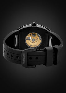 Frost NYC Diamond Evolution Women's Watch - Automatic Skeleton Black Triangle DLC | WFRST-01-TD-B Black Band | Pre - Sale