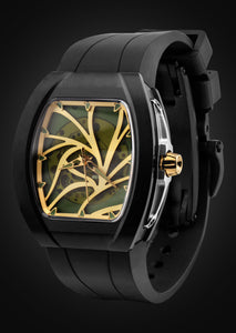 Frost NYC Evolution Women's Watch - Automatic Skeleton Black DLC | WFRST-01-L-B Black Band | Pre - Sale