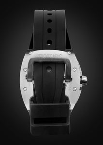 Frost NYC Evolution Women's Watch - Automatic Skeleton Steel Mother Of Pearl | WFRST-01-R-S Black Band | Pre - Sale