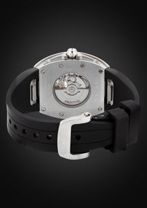 Frost NYC Evolution Women's Watch - Automatic Skeleton Steel Caged Heart | WFRST-01-H-S Black Band | Pre - Sale