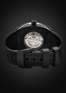 Frost NYC Mens Watch - Automatic Skeleton Sport Black Watch | FRST-01-SB| Black